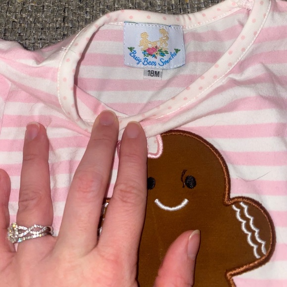 Gingerbread Girl Pajamas - Picture 2 of 2